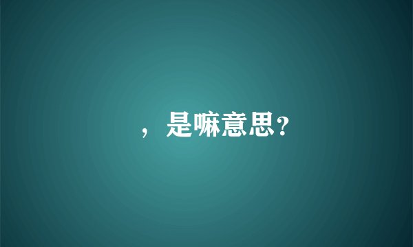 皕，是嘛意思？