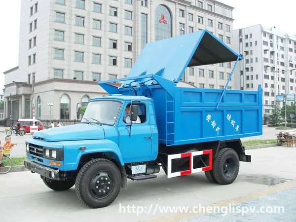 自卸式垃圾车是怎么密封的？有图片吗？