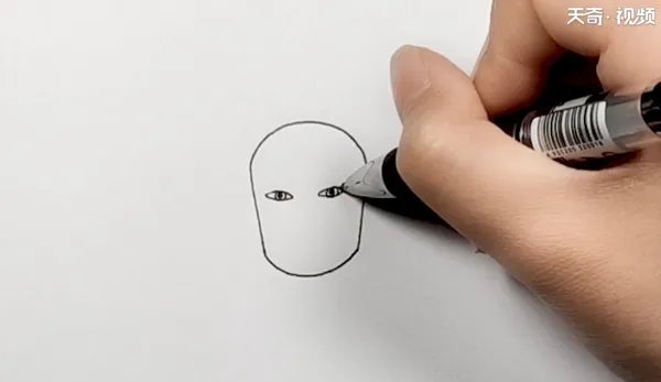 京剧脸谱怎么画简笔  画一个简单脸谱