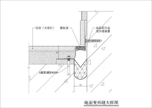 室内变形缝的处理做法