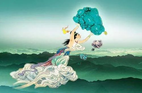 女娲补天的神话故事。