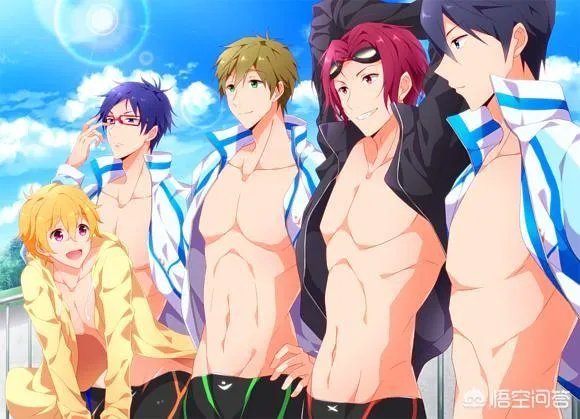 腹肌男动漫角色