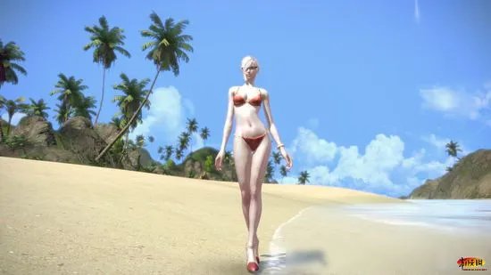 来大饱眼福吧！《TERA》海量比基尼泳装妹子