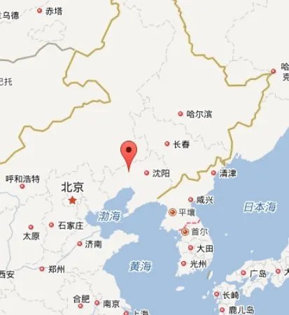 阜新在中国地图的哪个部位