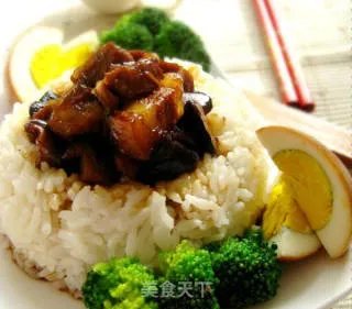 台式卤肉饭