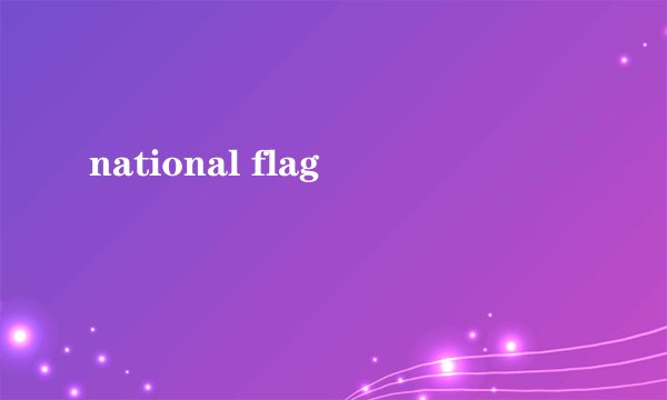 national flag