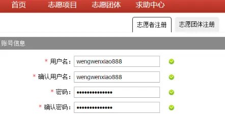 全国志愿服务信息系统官网