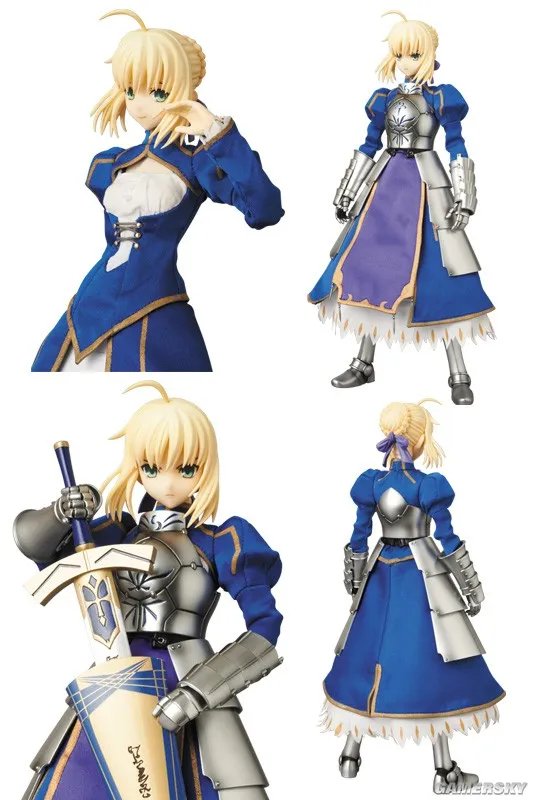 Fate zero REAL ACTION HEROES No.619 saber手办