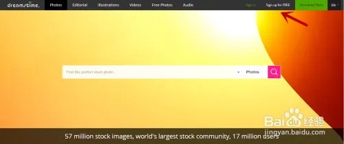 Dreamstime微图注册及上传图片教程