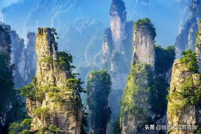 天门山国家森林公园  武陵源风景区区别