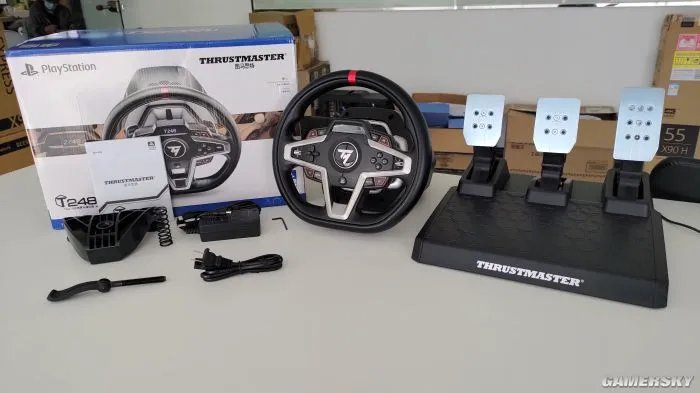 图马思特T248方向盘评测:精巧灵敏的赛道猛兽
