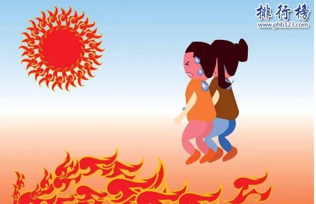 中国新四大火炉：2018年中国新四大火炉城市热得爆炸