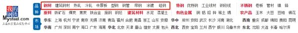 在哪个网站上面可以查询钢材价格