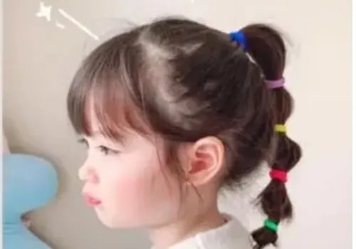 小女孩发型图片