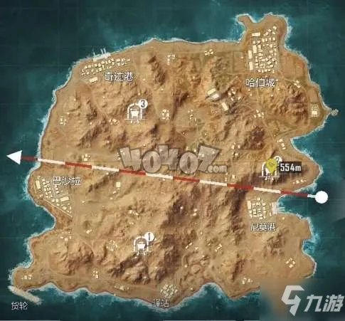 《和平精英》黄金岛地图图文教程 黄金岛地图攻略大全