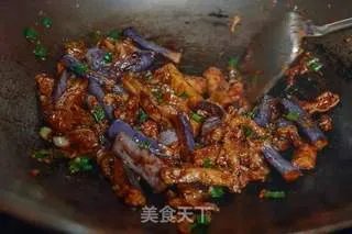 长茄子炒肉