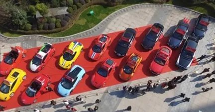 公司年会豪车撑面是要干什么？