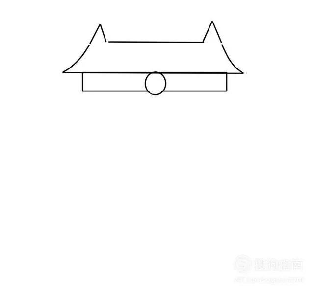 画天安门的简笔画？