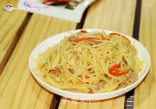 土豆丝炒肉