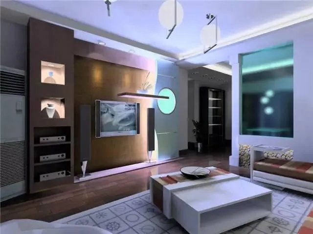 现代简约风格装修效果图