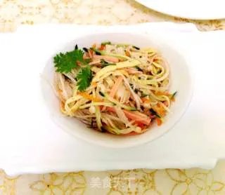 【牡丹燕菜】---凉菜版的也惊艳