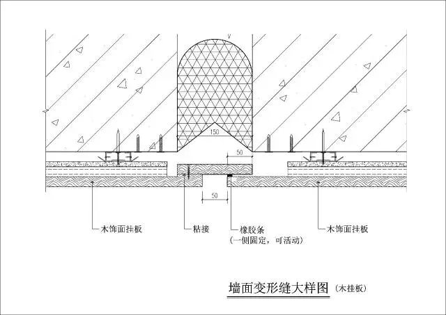 室内变形缝的处理做法