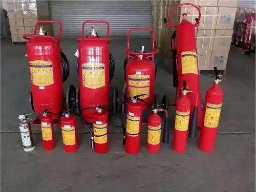 灭火器使用的四个步骤