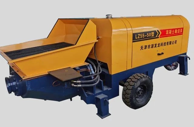 混凝土泵的种类有哪些 混凝土输送泵有哪几种