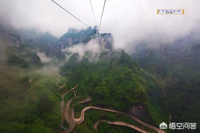 天门山国家森林公园  武陵源风景区区别