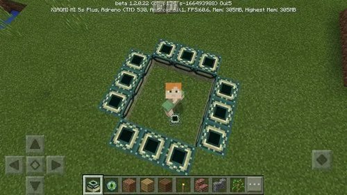 我的世界手机版末地传送门怎么做