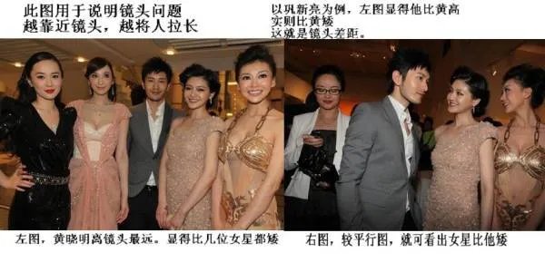 黄晓明的真实身高