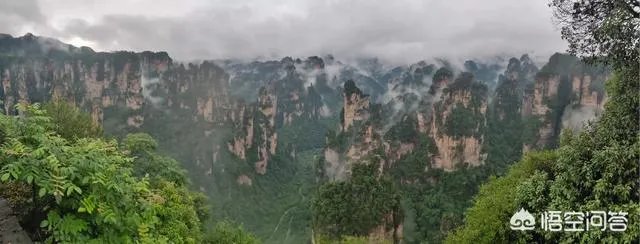 天门山国家森林公园  武陵源风景区区别