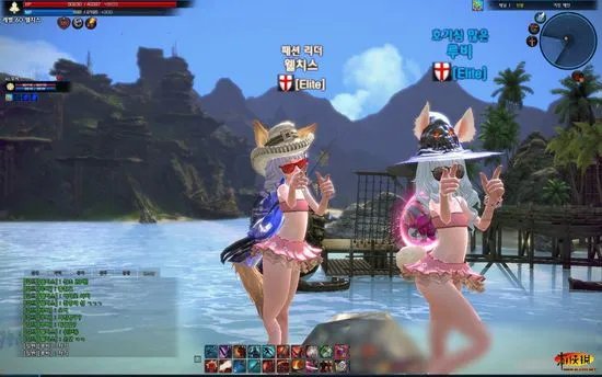 来大饱眼福吧！《TERA》海量比基尼泳装妹子