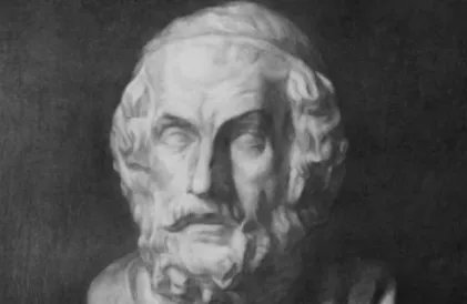 《伊利亚特》，相传是由盲诗人荷马所作史诗