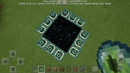 我的世界手机版末地传送门怎么做