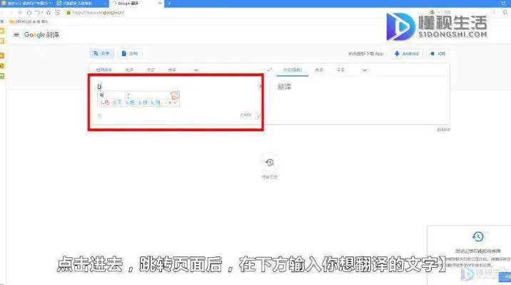 谷歌翻译怎么用