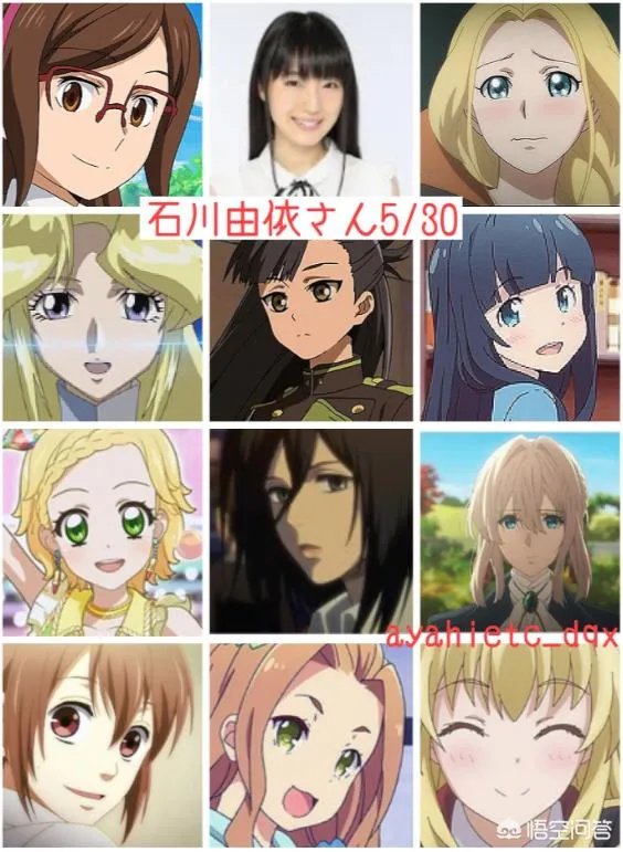 声优石川由依最受欢迎的动漫角色有哪些？