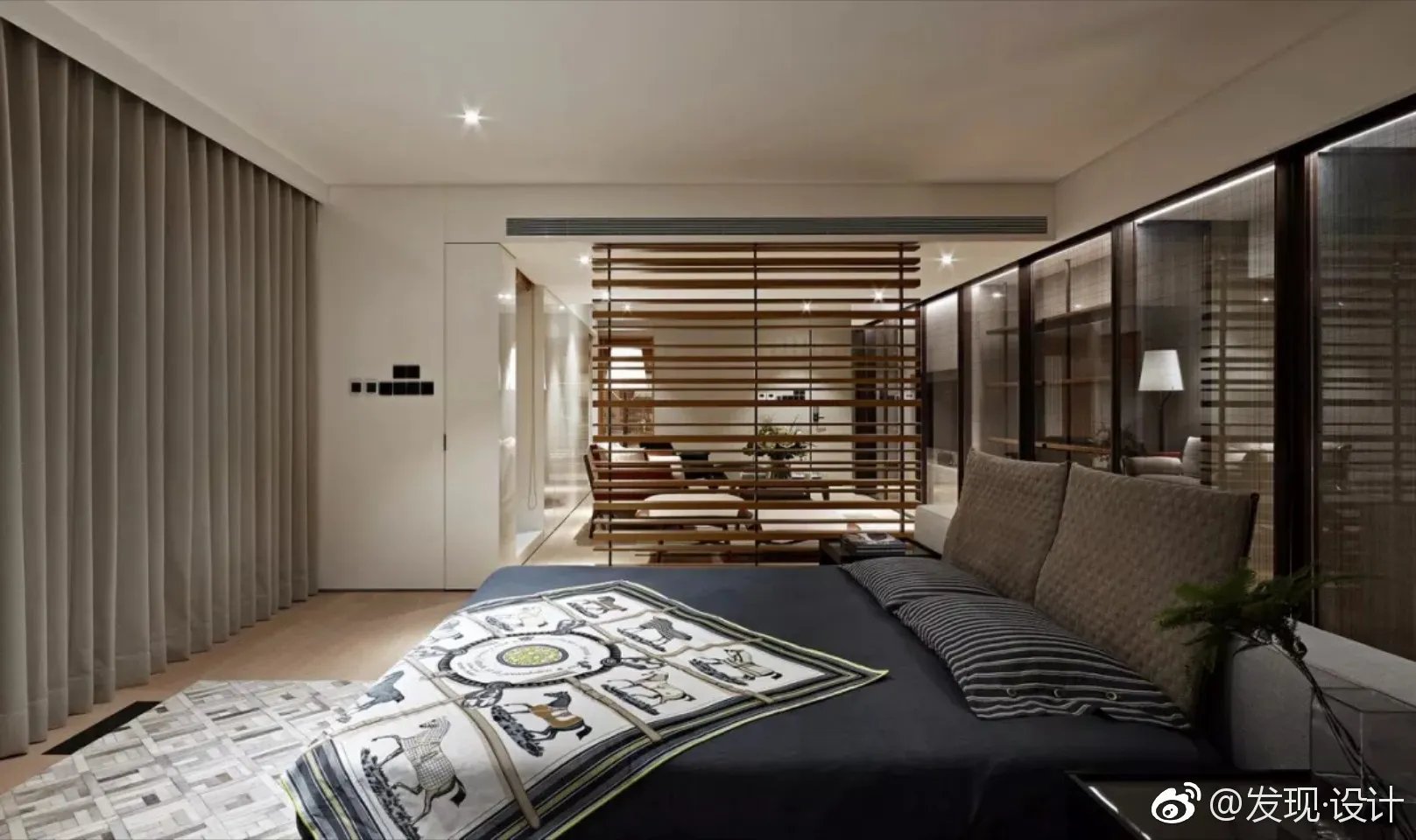 李玮珉-上海陈公馆考虑到建筑空间的气氛和色彩把控，空间构成组...