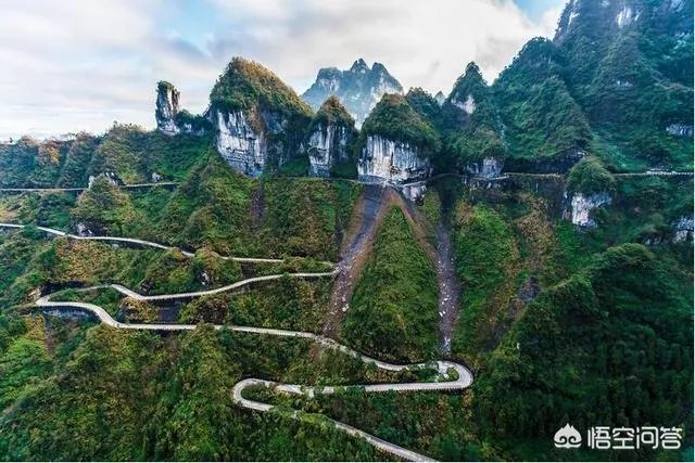 天门山国家森林公园  武陵源风景区区别