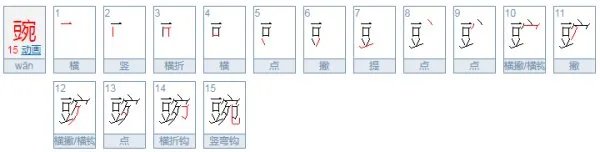 豌组词,除了豌豆两个字组词