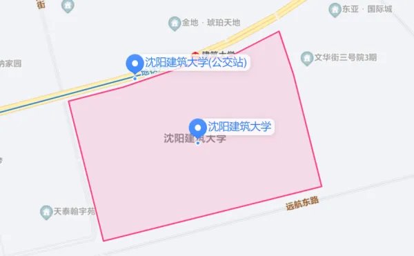 沈阳建筑大学地址