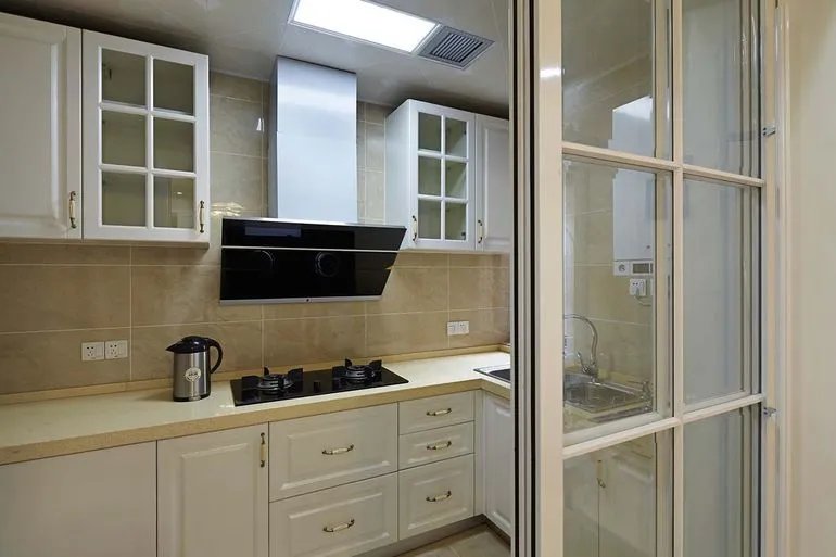 厨房门装修效果图大全2017图片 简约大气厨房门款式设计