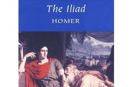 《伊利亚特》，相传是由盲诗人荷马所作史诗