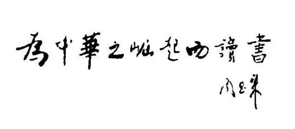 为中华之崛起而读书是什么意思？