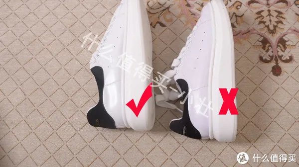 麦昆白鞋真假对比