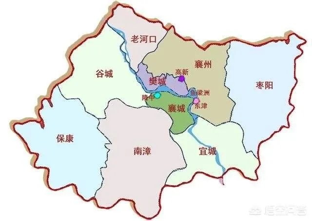 樊城和襄阳什么关系