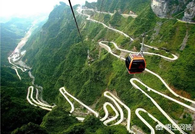 天门山国家森林公园  武陵源风景区区别