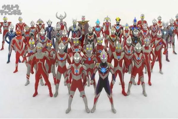 求所有奥特曼的英文名字？