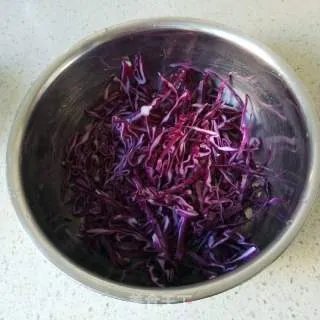 凉拌紫甘蓝