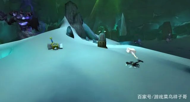 魔兽世界霜之哀伤洞穴在哪里